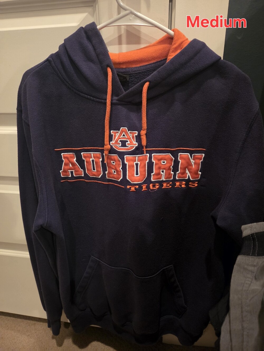 Auburn Tigers Navy & Orange Pullover Hoodie